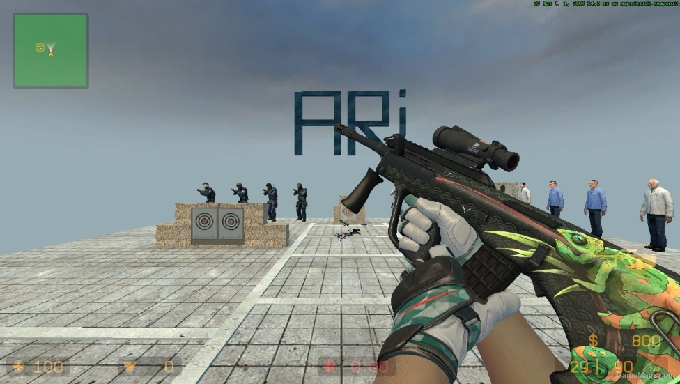 CS GO MOD (Moto Gloves Spearmint)