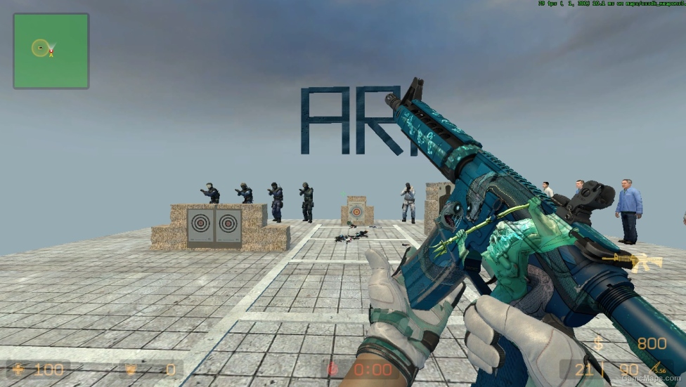 CS GO MOD (Moto Gloves Spearmint)