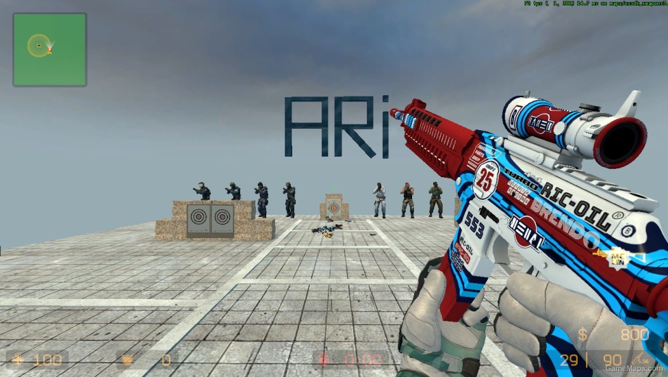 CS GO MOD (Moto Gloves Spearmint)