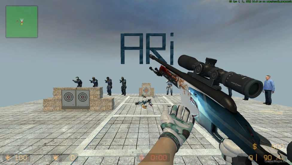 CS GO MOD (Moto Gloves Spearmint)