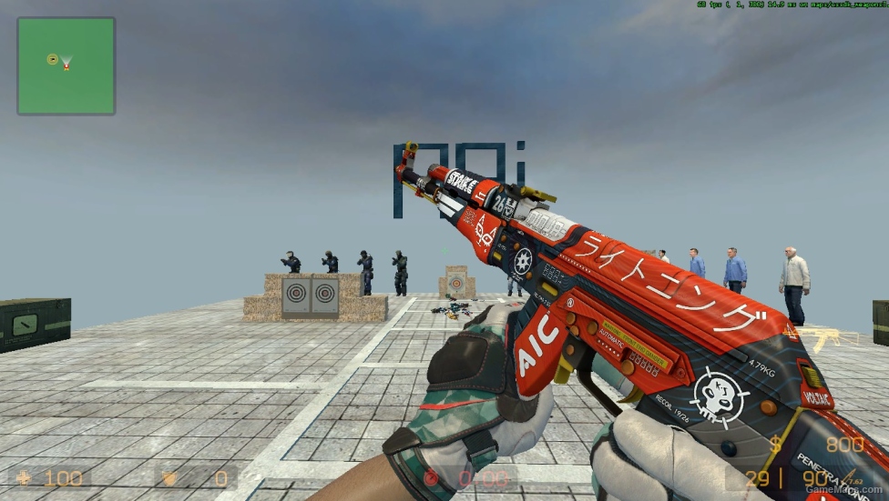 CS GO MOD (Moto Gloves Spearmint)