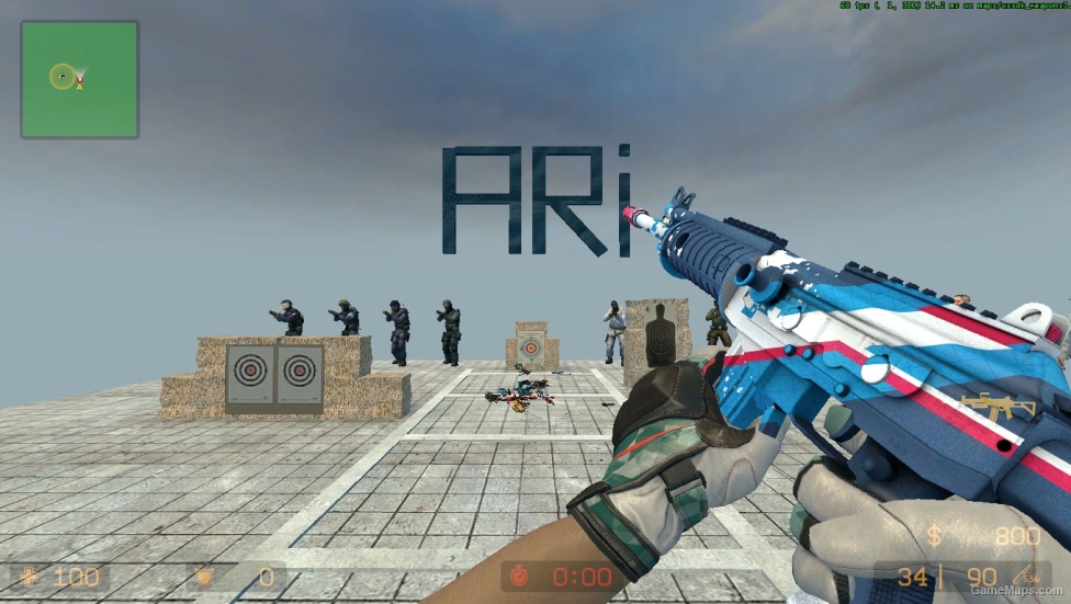 CS GO MOD (Moto Gloves Spearmint)