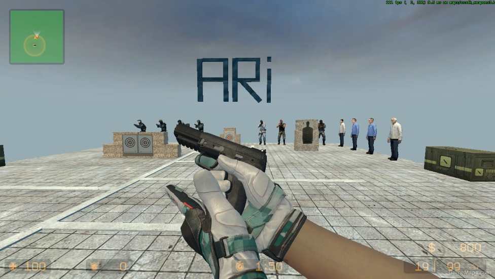 CS GO MOD (Moto Gloves Spearmint)