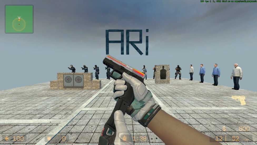CS GO MOD (Moto Gloves Spearmint)