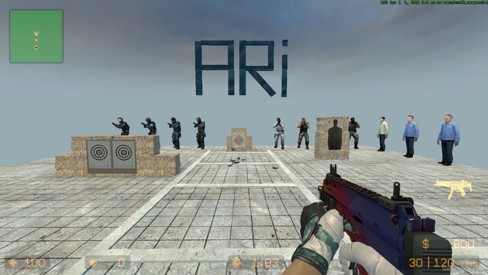 CS GO MOD (Moto Gloves Spearmint)