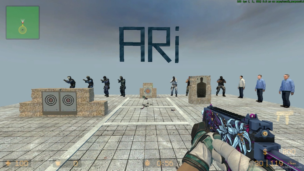 CS GO MOD (Moto Gloves Spearmint)