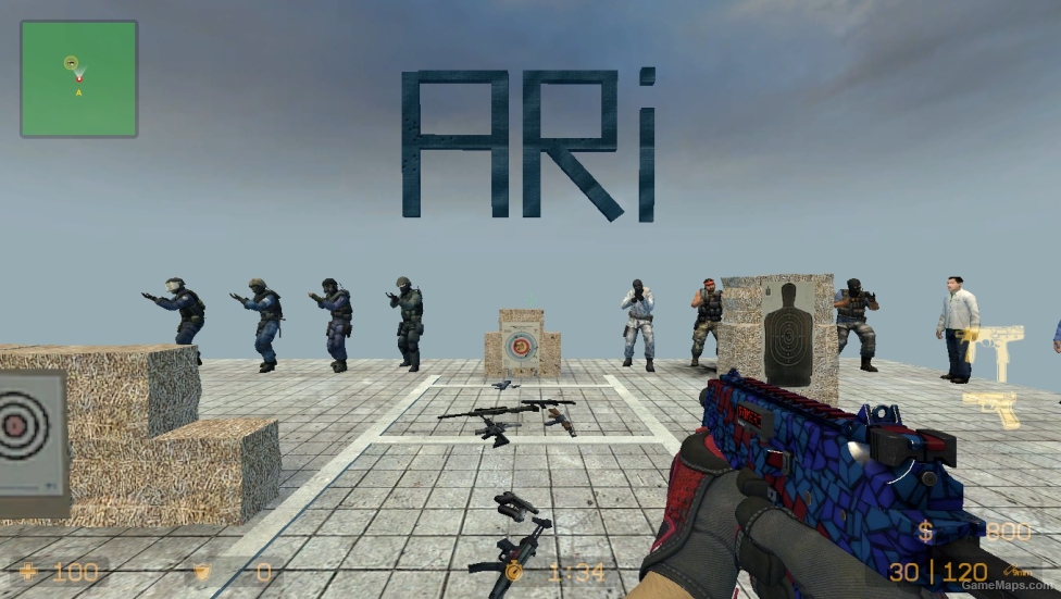 CS GO MOD (Specialist Gloves Crimson Kimono)