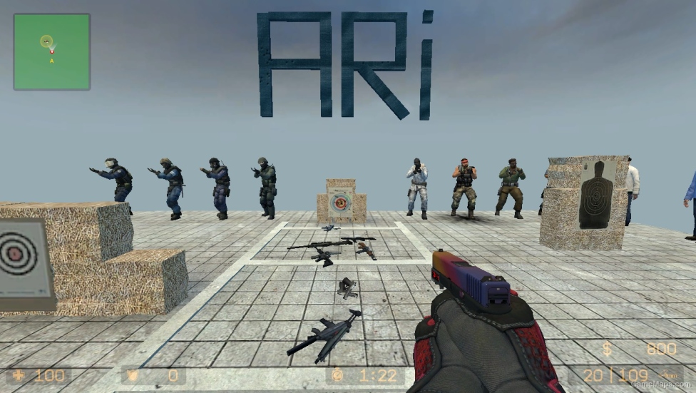 CS GO MOD (Specialist Gloves Crimson Kimono)