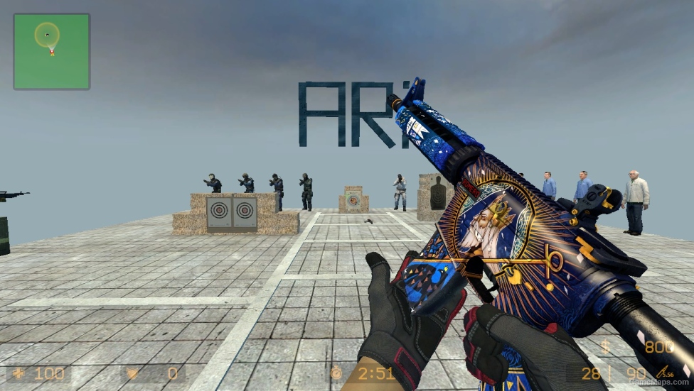 CS GO MOD (Specialist Gloves Crimson Kimono)