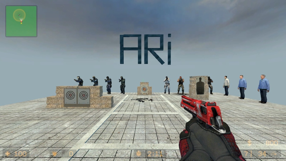 CS GO MOD (Specialist Gloves Crimson Kimono)