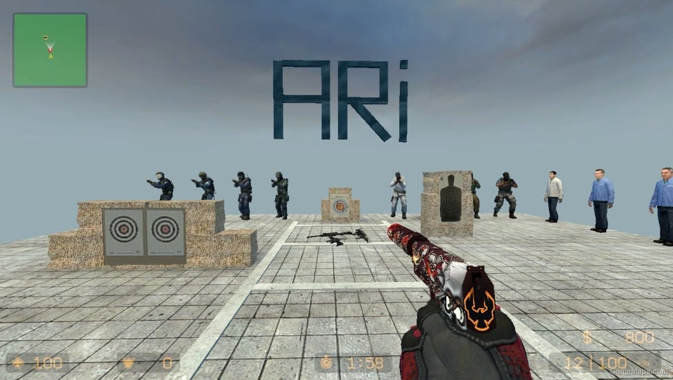 CS GO MOD (Specialist Gloves Crimson Kimono)