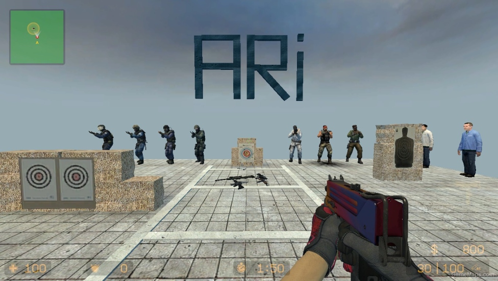 CS GO MOD (Specialist Gloves Crimson Kimono)