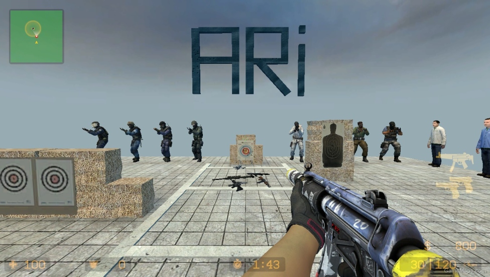 CS GO MOD (Specialist Gloves Crimson Kimono)
