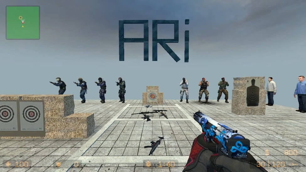 CS GO MOD (Specialist Gloves Crimson Kimono)