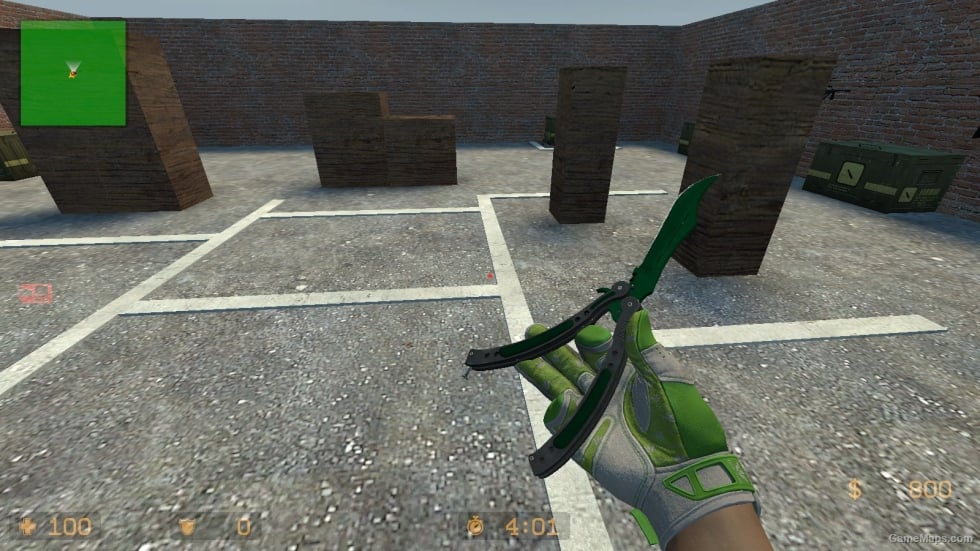 CS GO MOD (Sport Gloves Hedge Maze)