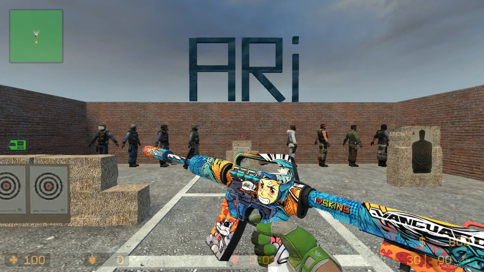 CS GO MOD (Sport Gloves Hedge Maze)