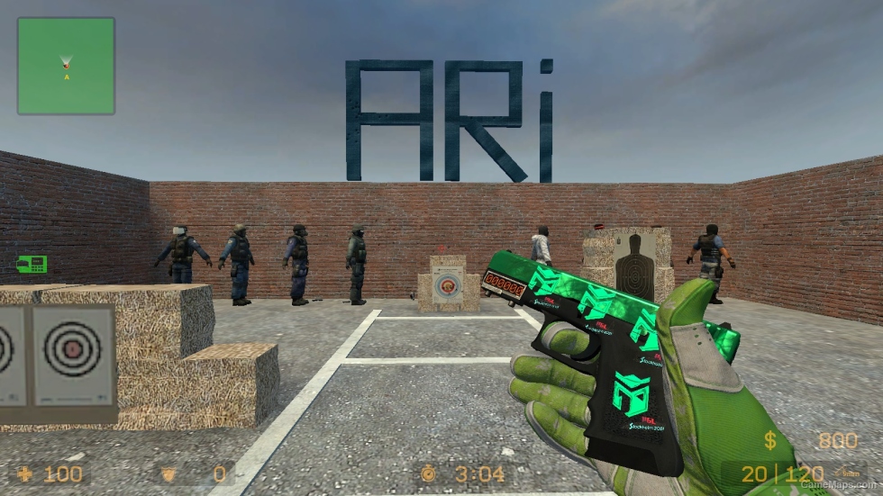 CS GO MOD (Sport Gloves Hedge Maze)
