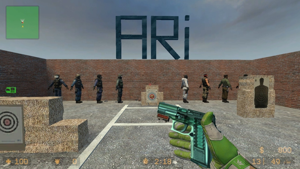 CS GO MOD (Sport Gloves Hedge Maze)