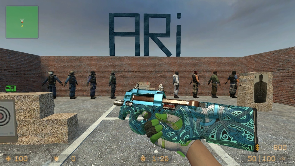 CS GO MOD (Sport Gloves Hedge Maze)