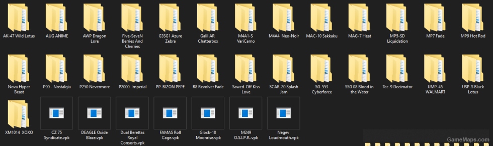 CSSO INVENTORY SKIN PACK