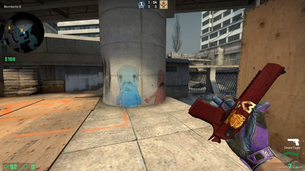 DEAGLE CRIMSON WEB FOR CSSO STICER 1