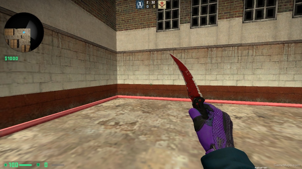 FLIP KNIFE Crimson Web FOR CSSO