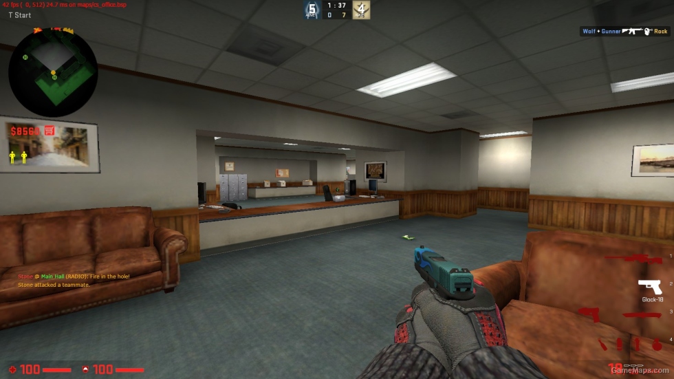 Glock-18 Bunsen Burner FOR CSSO