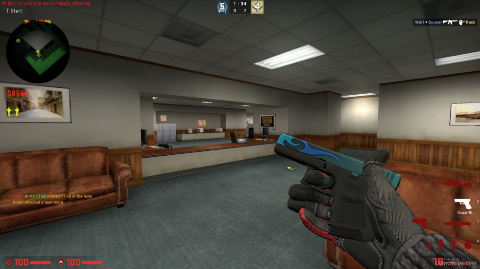 Glock-18 Bunsen Burner FOR CSSO