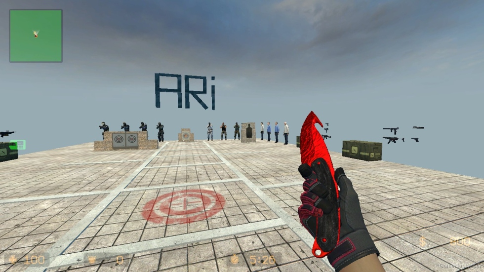 GUT KNIFE RUBY