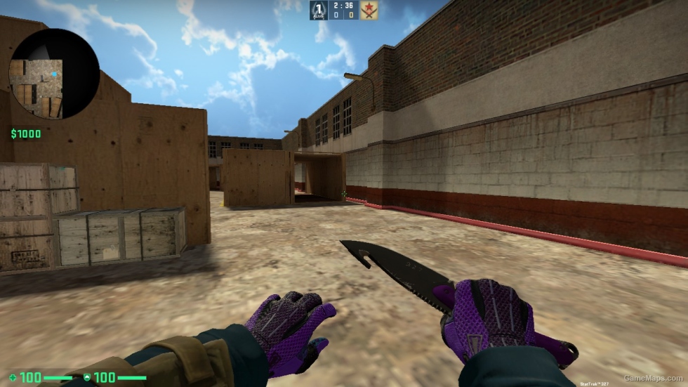 GUT KNIFE Ultraviolet FOR CSSO