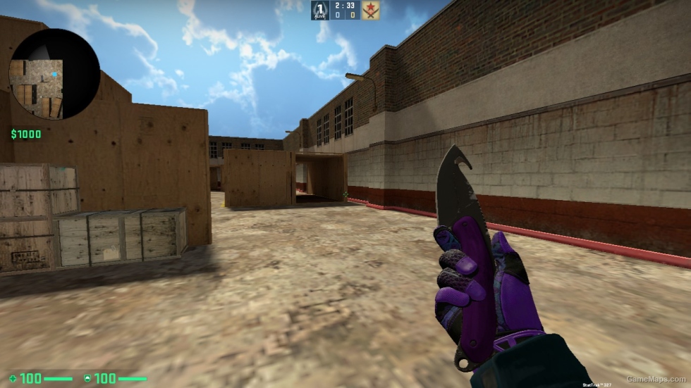 GUT KNIFE Ultraviolet FOR CSSO