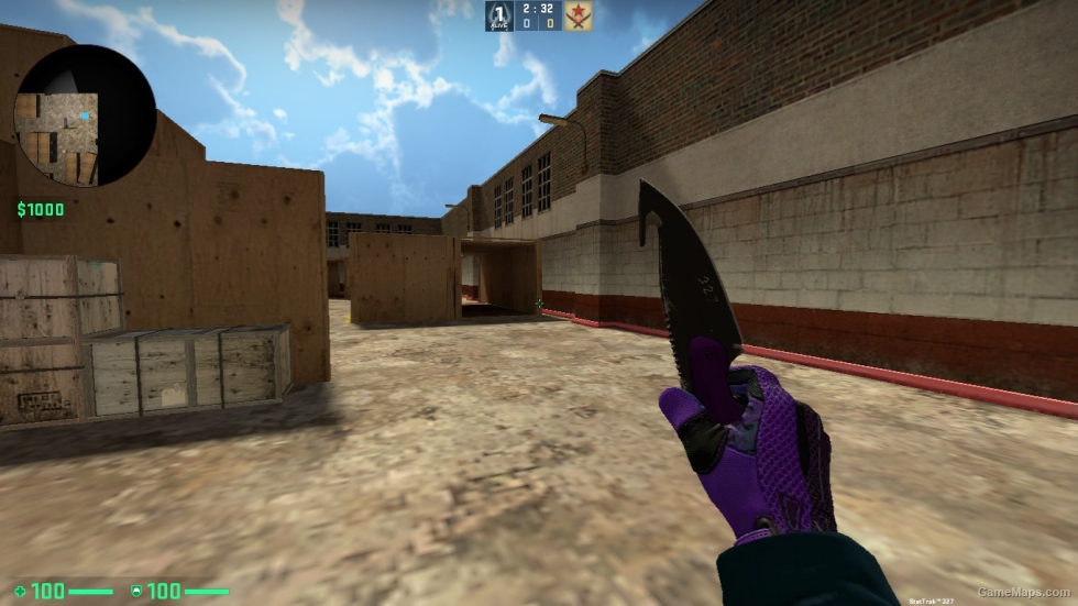 GUT KNIFE Ultraviolet FOR CSSO