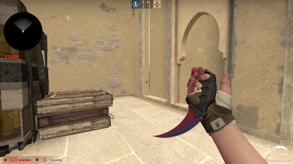 KARAMBIT FADE FOR CSSO