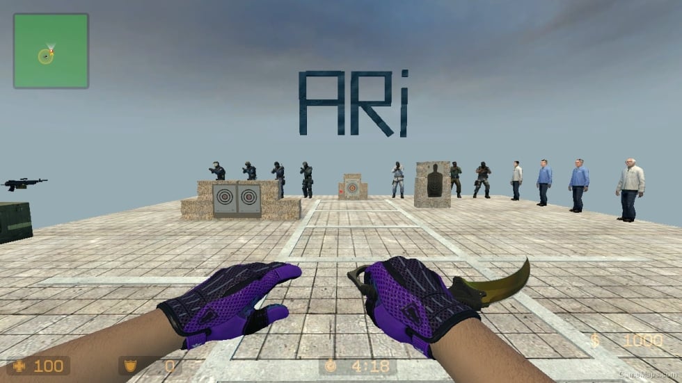 KARAMBIT FADE yellow