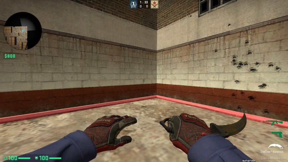 KARAMBIT GOLD FOR CSSO