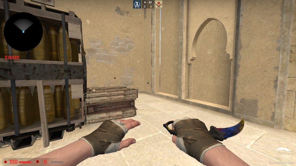 KARAMBIT MARBLE FADE FOR CSSO