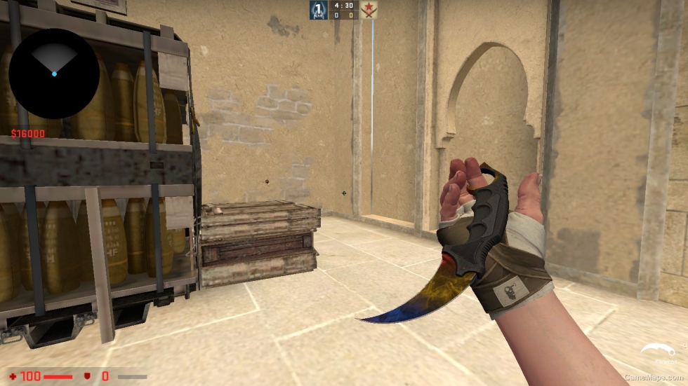 KARAMBIT MARBLE FADE FOR CSSO