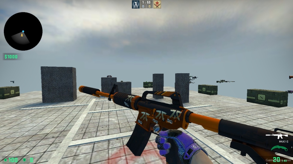 M4A1-S Atomic Alloy STICER 1 FOR CSSO