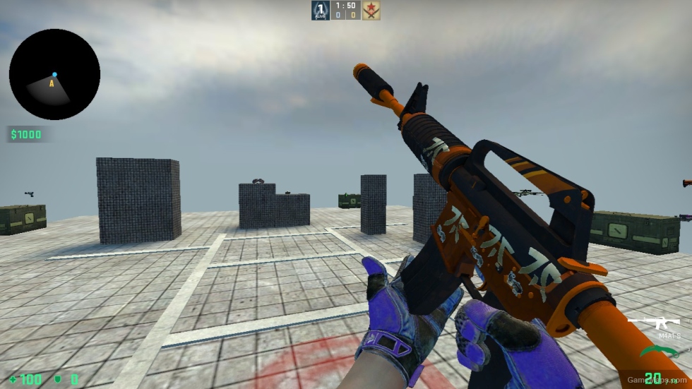 M4A1-S Atomic Alloy STICER 1 FOR CSSO