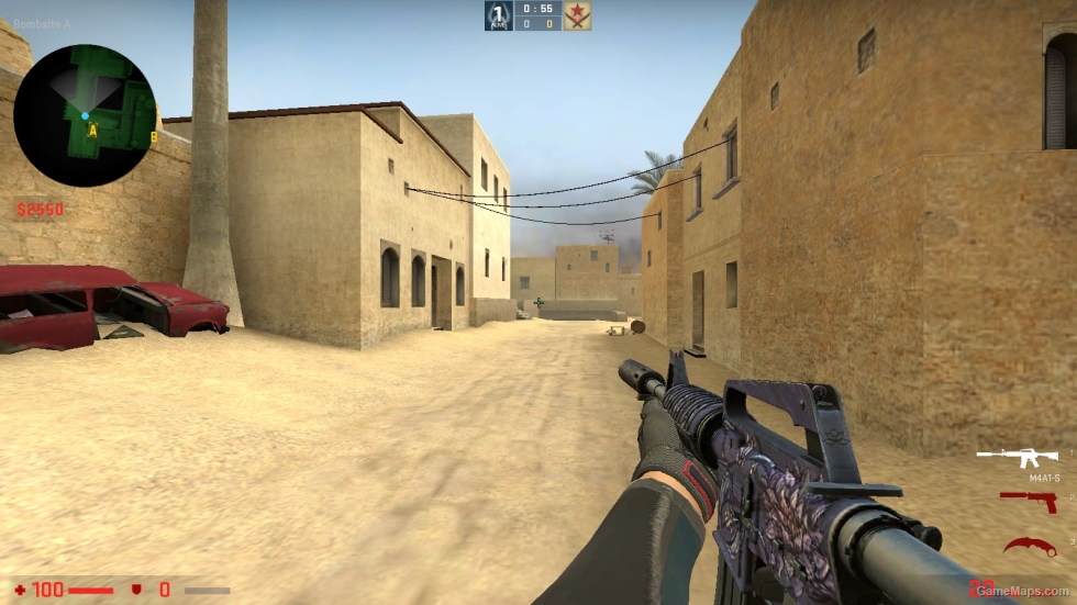 M4A1-S Black Lotus FOR CSSO