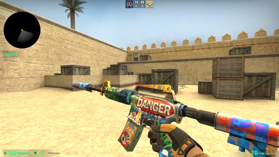 M4A1-S Imminent Danger FOR CSSO