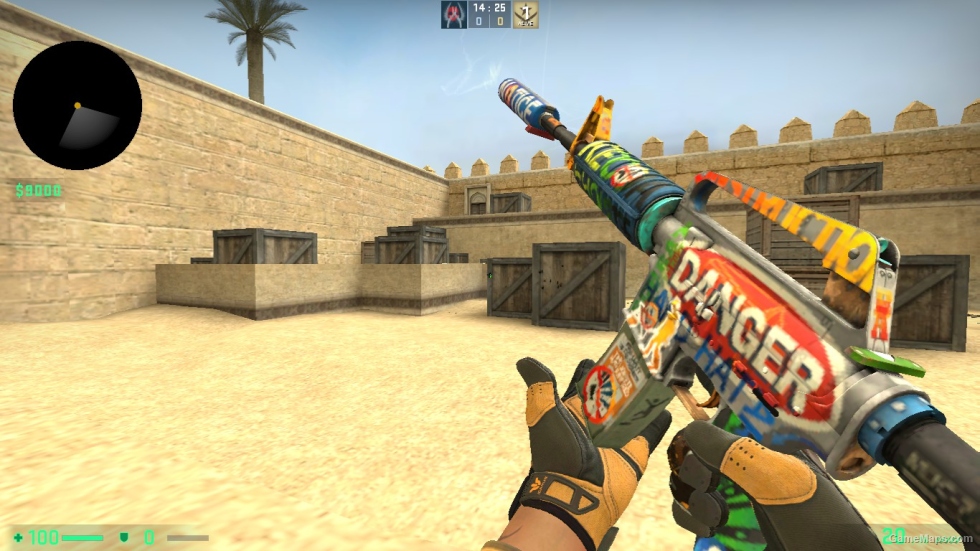 M4A1-S Imminent Danger FOR CSSO