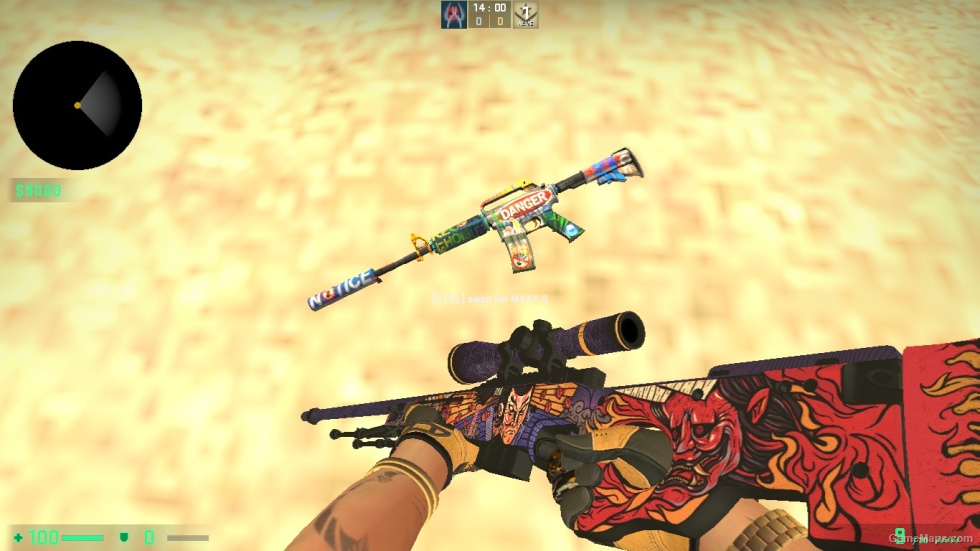 M4A1-S Imminent Danger FOR CSSO