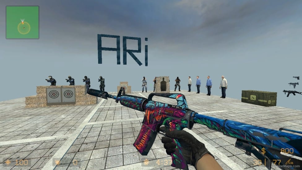 M4A1-S SKIN PACK FOR CS SOURCE