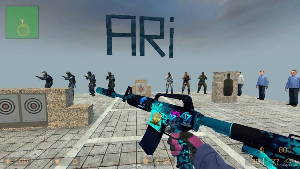 M4A1-S SKIN PACK FOR CS SOURCE