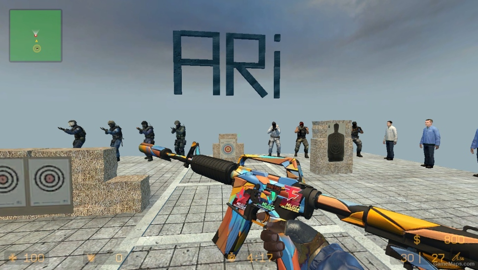M4A1-S SKIN PACK FOR CS SOURCE