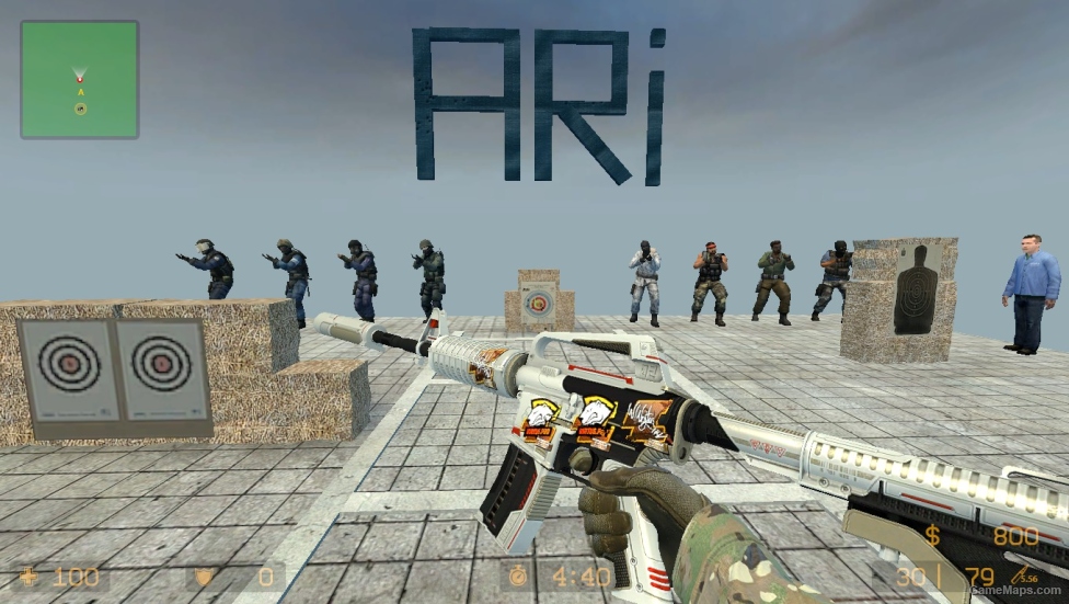 M4A1-S SKIN PACK FOR CS SOURCE