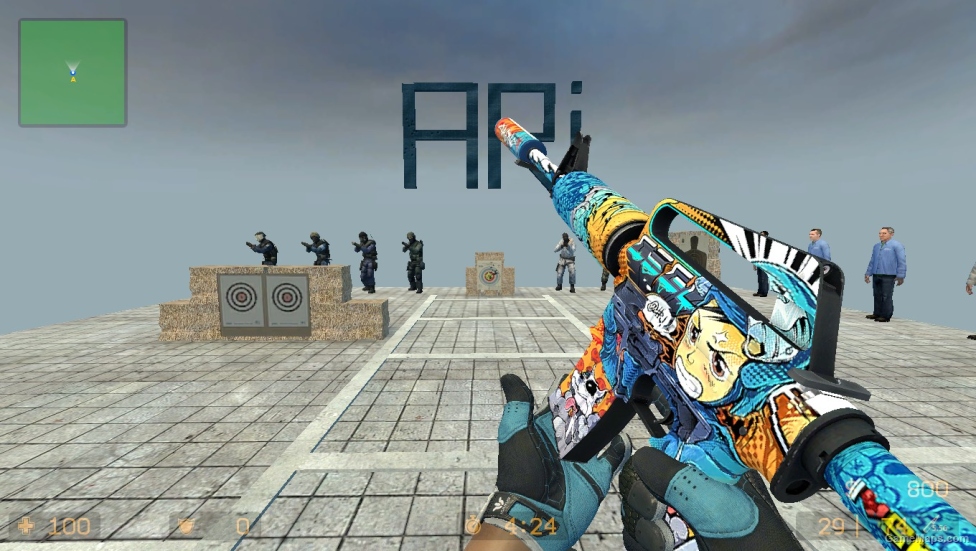 M4A1-S SKIN PACK FOR CS SOURCE