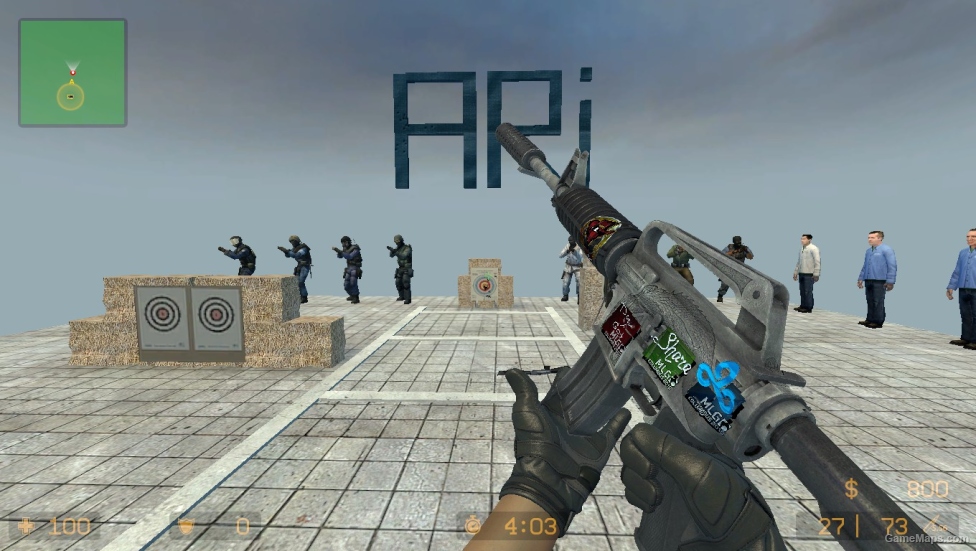 M4A1-S SKIN PACK FOR CS SOURCE