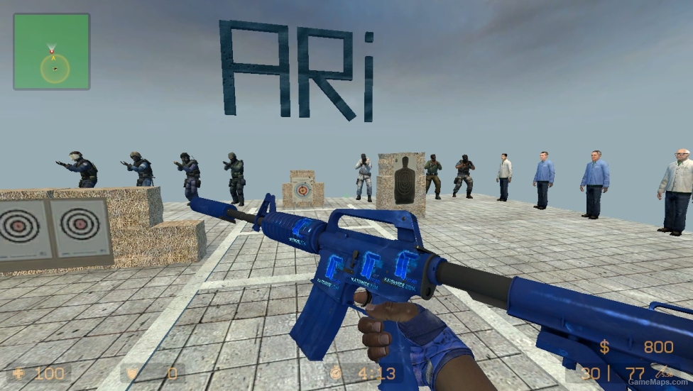 M4A1-S SKIN PACK FOR CS SOURCE